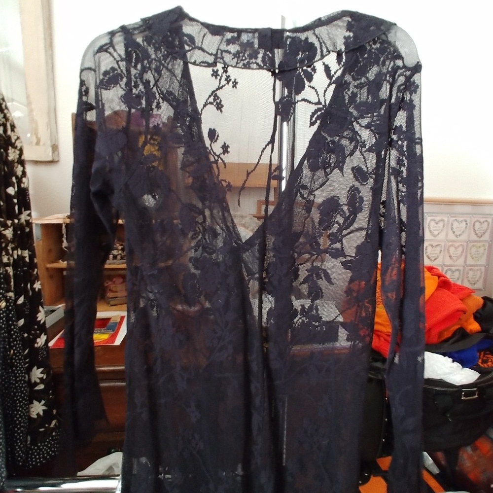 Black Lace Top